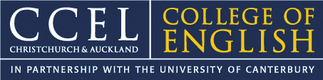 Logo: CCEL Christchurch (University of Canterbury Campus)