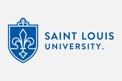 Logo: INTO Saint Louis University 聖路易斯大學