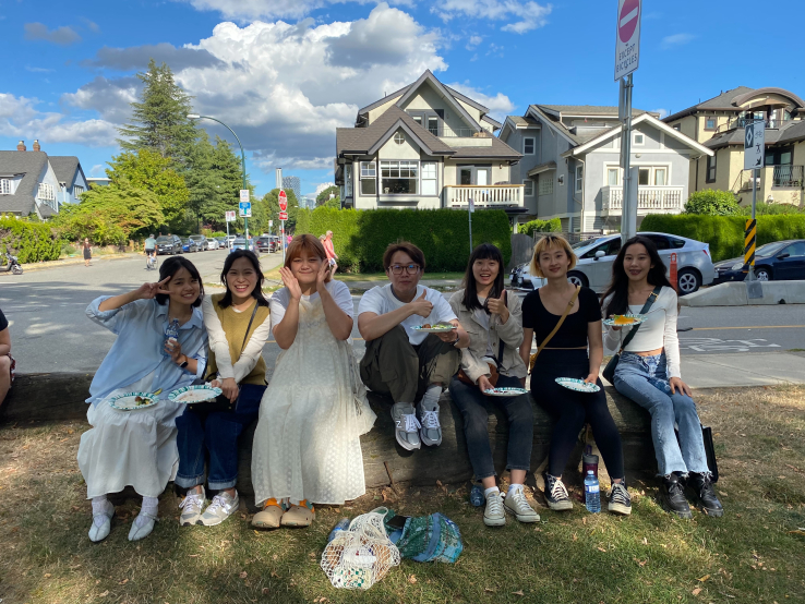 睿達留遊學夏日烤肉趴溫哥華