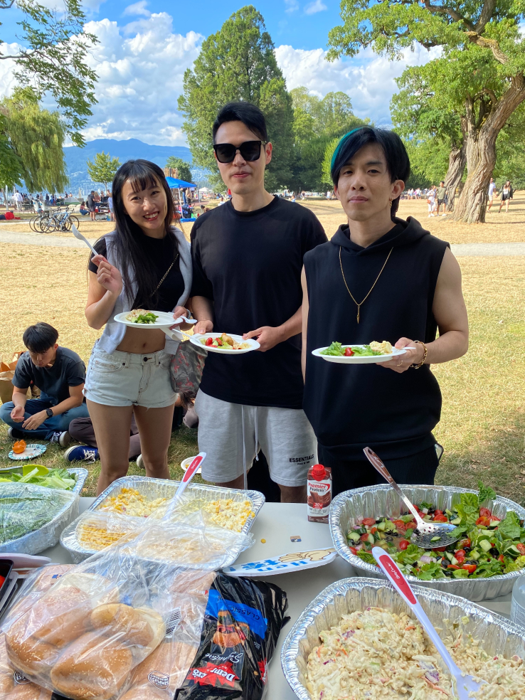 睿達留遊學夏日烤肉趴溫哥華