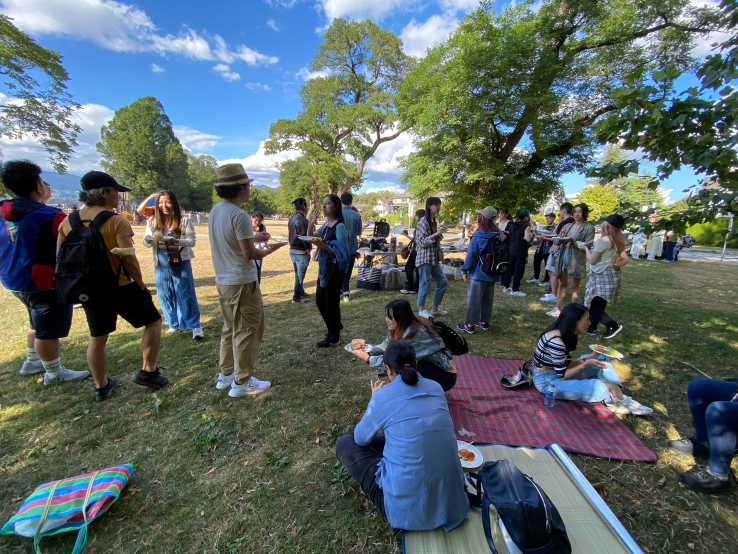 睿達留遊學夏日烤肉趴溫哥華