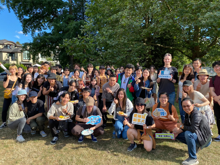 睿達留遊學夏日烤肉趴溫哥華