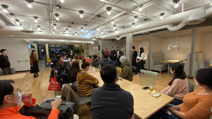 圖片: 溫哥華台灣青商會就業分享會